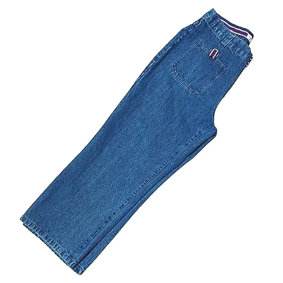 Tommy Hilfiger 90's Button Fly Ankle Sailor Jeans 12 Vintage Y2k Nautical - Picture 3 of 12